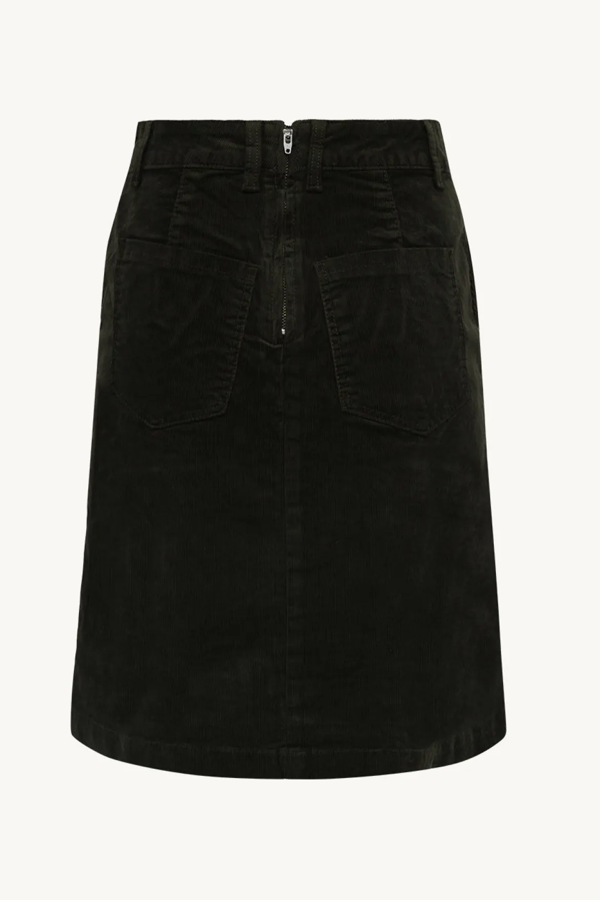 Claire samettihame Nadia Skirt, tummanvihreä