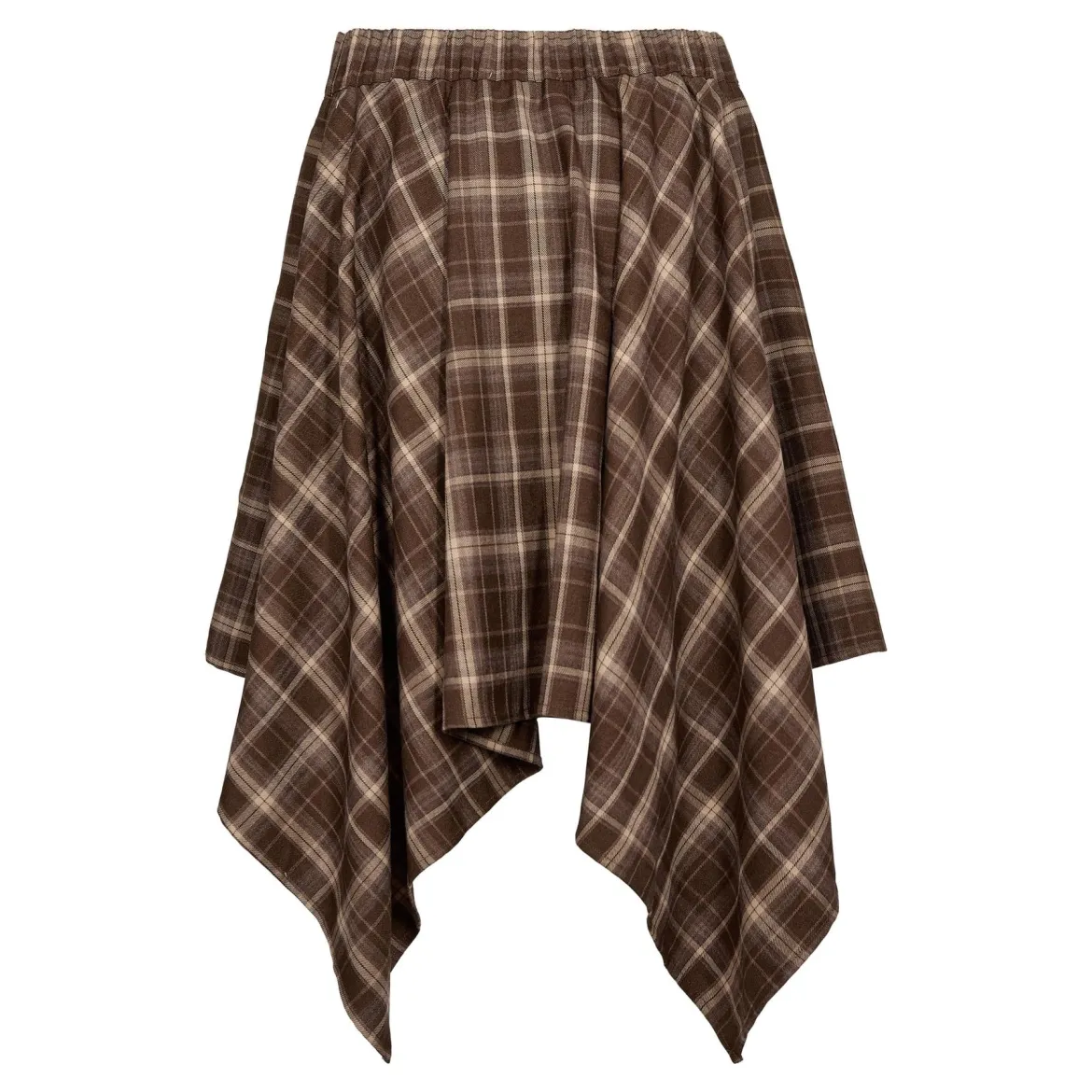 Co’Couture hame DagnyCC Check Tie Skirt, ruskea ruutu