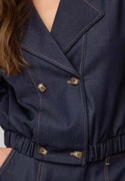 Co’Couture naisten bleiserit TerryCC Double Breasted Blazer, tummansininen