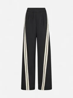 Co’Couture naisten housut AliniCC Double Panel Pant, musta