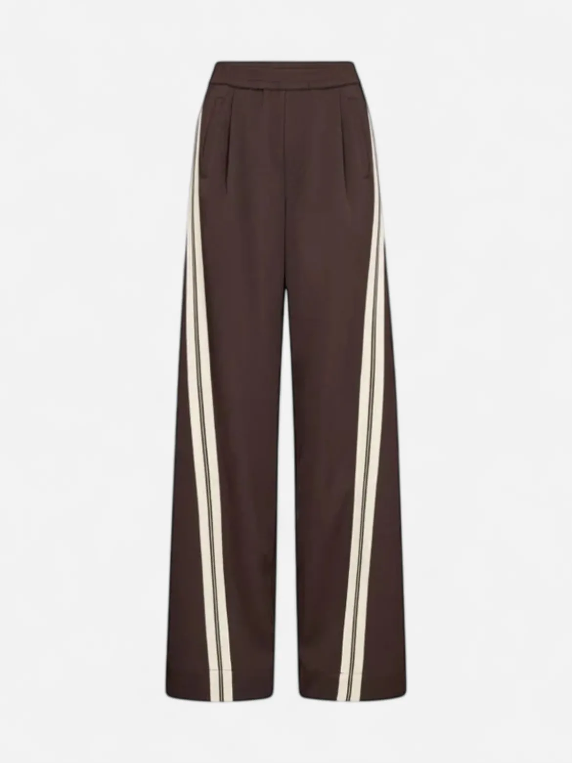 Co’Couture naisten housut AliniCC Double Panel Pant, tummanruskea