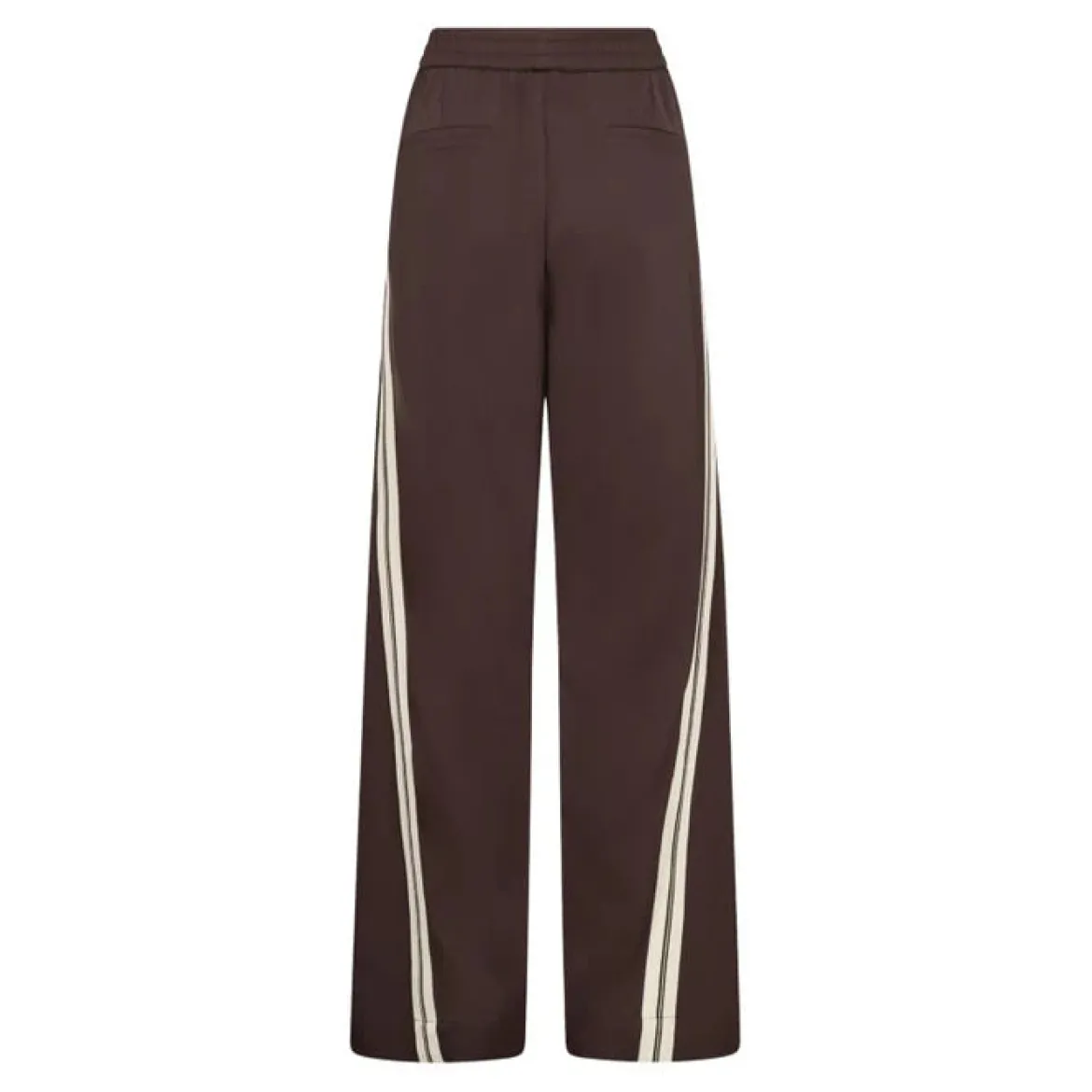 Co’Couture naisten housut AliniCC Double Panel Pant, tummanruskea