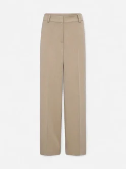 Co’Couture naisten Kangashousut EminaCC Wrap Pant, vaalea beige