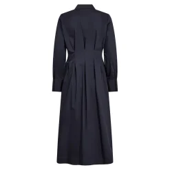 Co’Couture naisten paitamekko SannaCC Shirt Long Dress, tummansininen