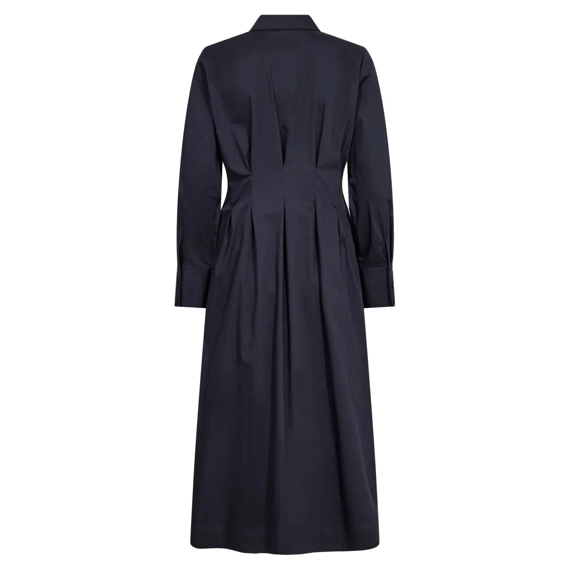Co’Couture naisten paitamekko SannaCC Shirt Long Dress, tummansininen