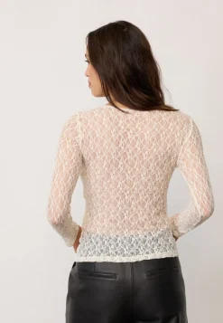 Co’Couture naisten pusero Barnacc O-Neck, luonnonvalkoinen