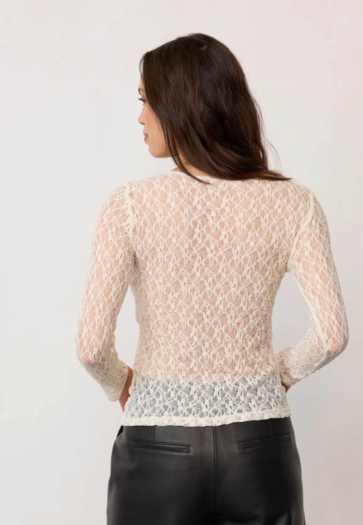 Co’Couture naisten pusero Barnacc O-Neck, luonnonvalkoinen