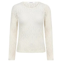 Co’Couture naisten pusero Barnacc O-Neck, luonnonvalkoinen