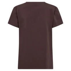 Co’Couture naisten T-paita Co’Couture Tee, tummanruskea