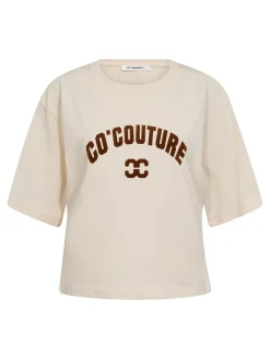 Co’Couture naisten t-paita ZengaCC Tee O-Neck, kerma