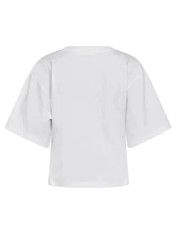 Co’Couture naisten t-paita ZengaCC Tee O-Neck, valkoinen