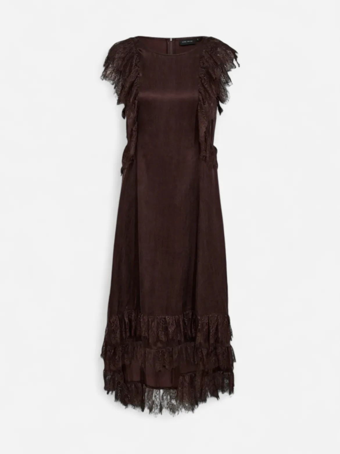 Copenhagen Muse mekko Marta Dress, tummanruskea