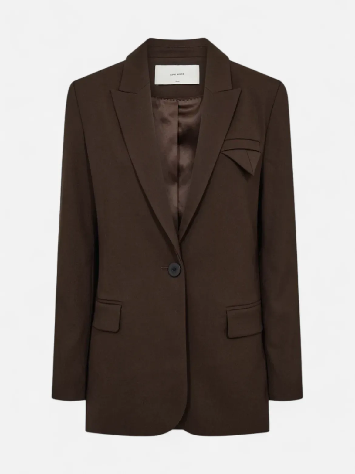 COPENHAGEN MUSE naisten bleiseri TAILOR, Tummanruskea