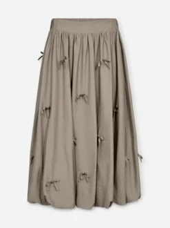 Copenhagen Muse naisten hame Sarina Skirt, vaalea armeijanvihreä
