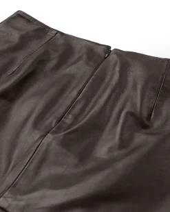 Copenhagen Muse naisten hame BARON SKIRT, tummanruskea