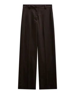 COPENHAGEN MUSE naisten housut, TAILOR PANT Tummanruskea