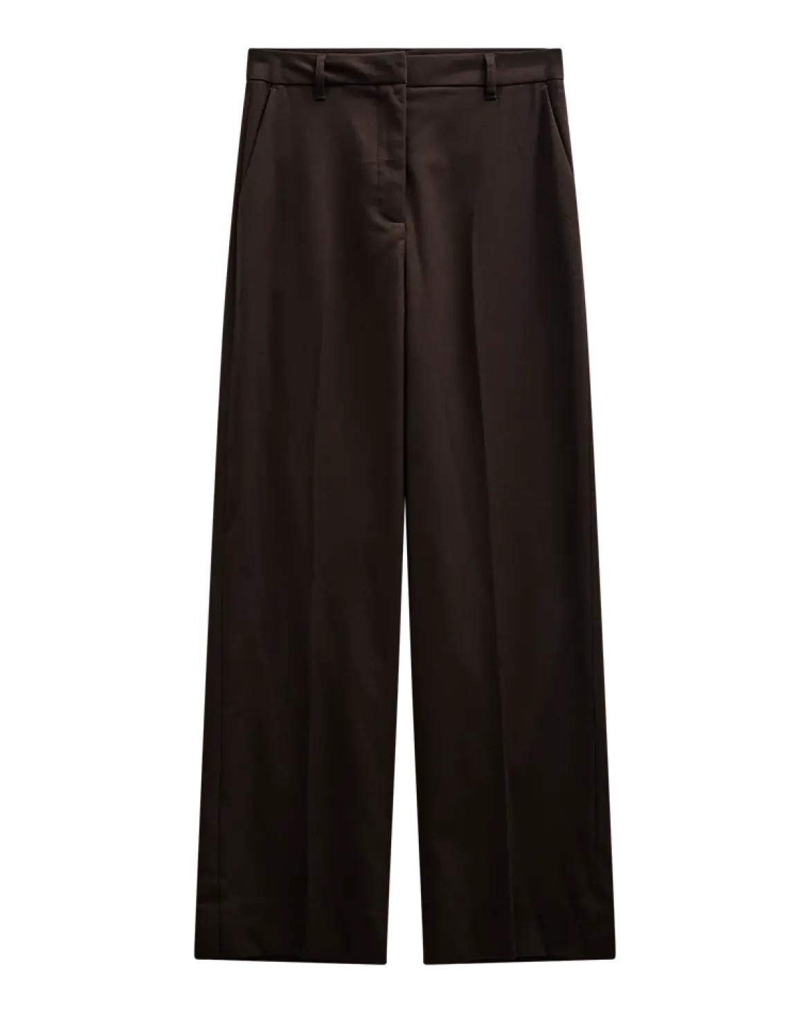 COPENHAGEN MUSE naisten housut, TAILOR PANT Tummanruskea