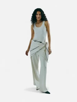 Copenhagen Muse naisten housut Tailor Pant, kerma