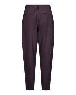 Copenhagen Muse naisten housut Tailor Pants, tumma luumunpunainen