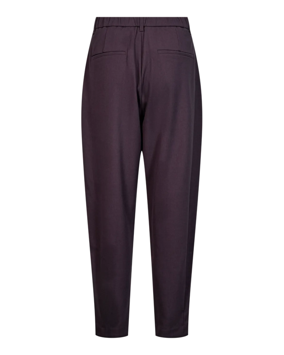 Copenhagen Muse naisten housut Tailor Pants, tumma luumunpunainen
