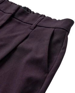 Copenhagen Muse naisten housut Tailor Pants, tumma luumunpunainen