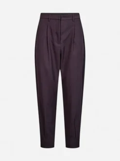 Copenhagen Muse naisten housut Tailor Pants, tumma luumunpunainen