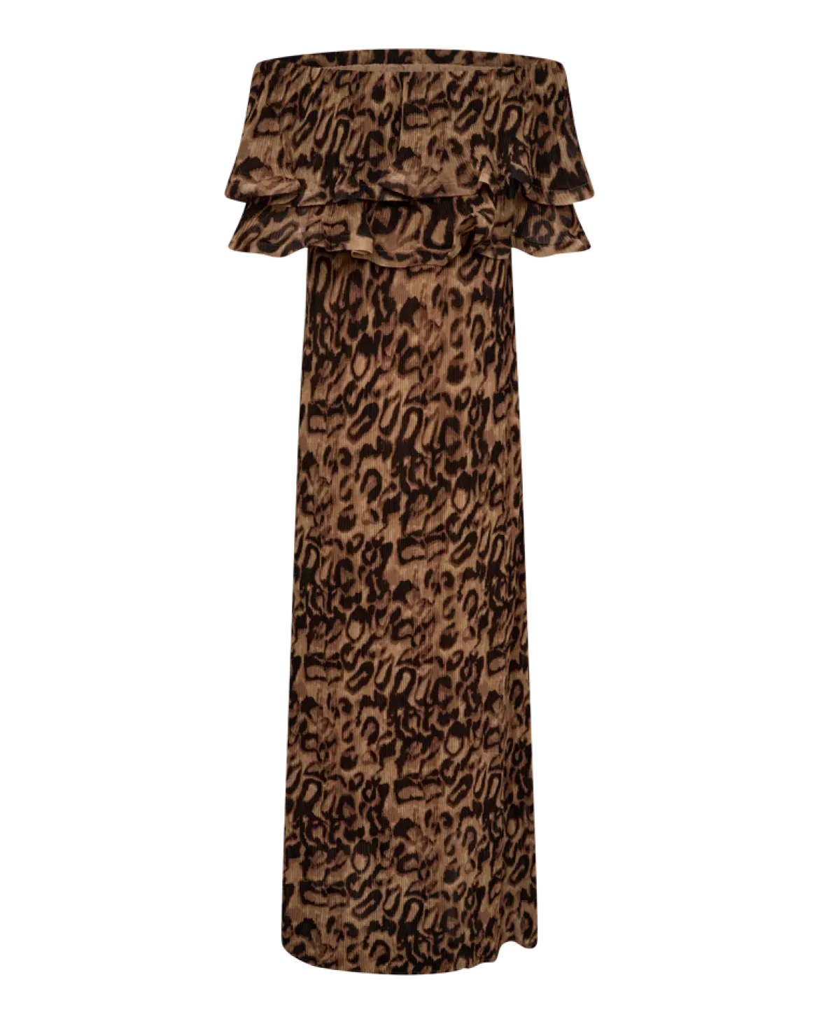 Copenhagen Muse naisten mekko Kira Dress, ruskea kuosi