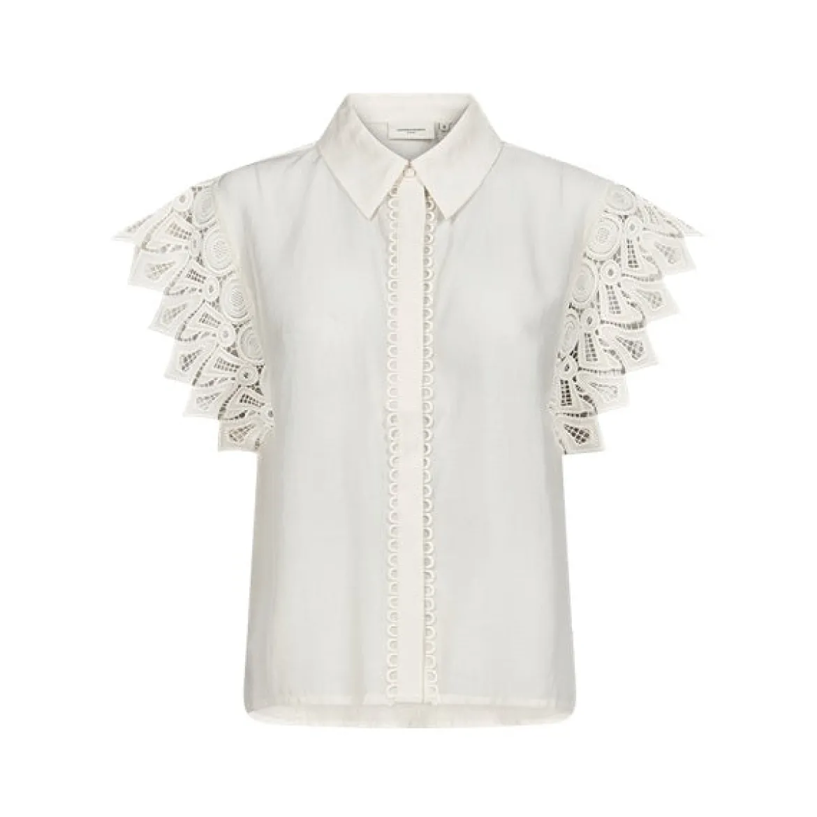 Copenhagen Muse naisten pusero Molly Shirt, Valkoinen