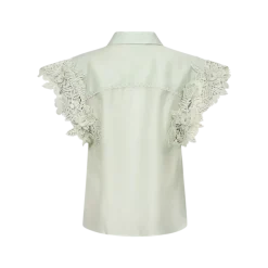 Copenhagen Muse naisten pusero Molly Shirt, vaaleanvihreä