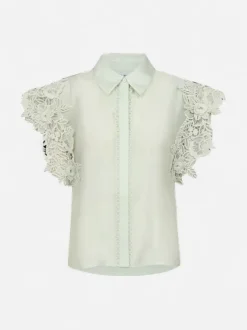 Copenhagen Muse naisten pusero Molly Shirt, vaaleanvihreä