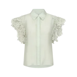 Copenhagen Muse naisten pusero Molly Shirt, vaaleanvihreä