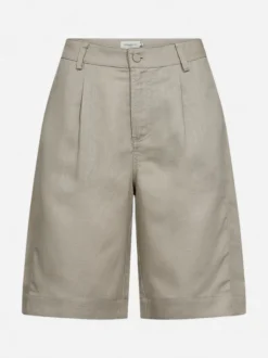 COPENHAGEN MUSE naisten shortsit, NATULI SHORTS Ruskeanharmaa
