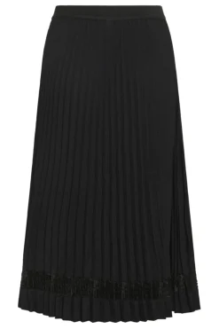 Culture naisten hame CUSIGGY BETTY LACE SKIRT, musta