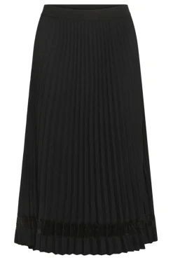 Culture naisten hame CUSIGGY BETTY LACE SKIRT, musta