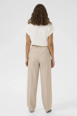 Culture naisten housut CUcollina Pants, Dune Melange