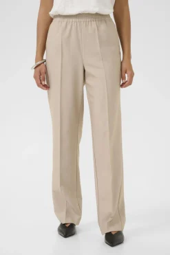 Culture naisten housut CUcollina Pants, Dune Melange