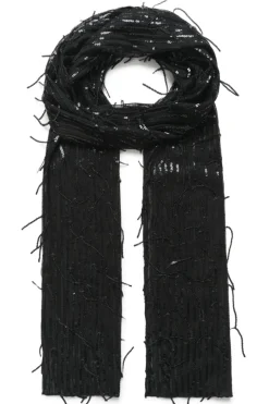Culture naisten huivi CUBLING SCARF, musta
