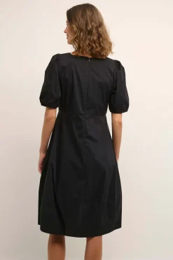 CULTURE, Naisten Mekko, ANTOINETT SS DRESS Black