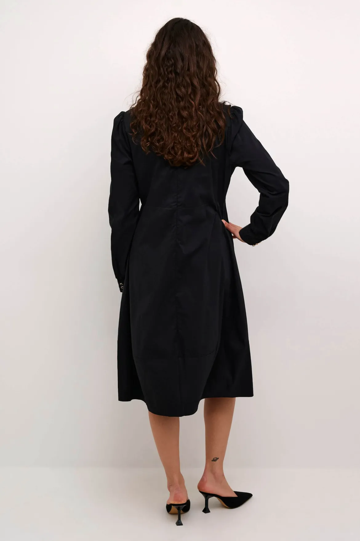 Culture Naisten Mekko Antoinett Dress Black