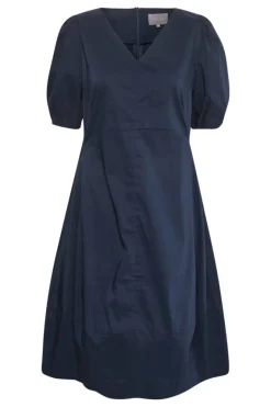 CULTURE, Naisten Mekko, ANTOINETT SS DRESS Blue Iris