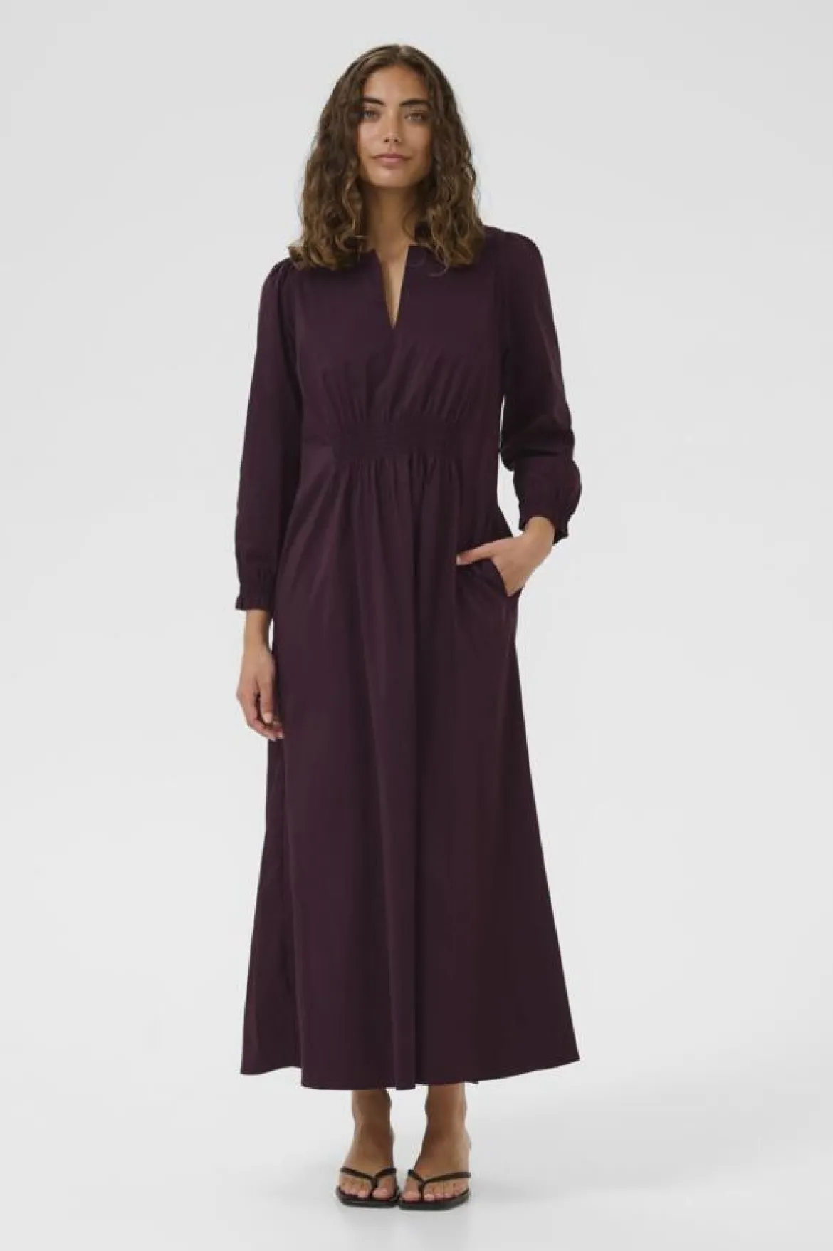 Culture naisten mekko, CUELNA ANTOINETT LONG DRESS Winetasting