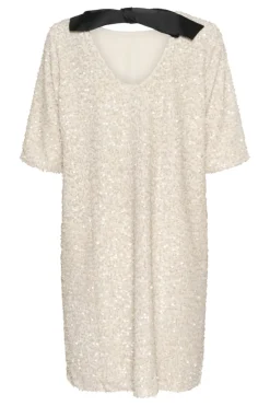 Culture naisten mekko CUNALI DRESS, Whitecap