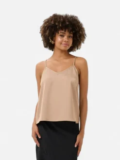 Culture naisten toppi, CUANGELIA STRAP TOP Dune
