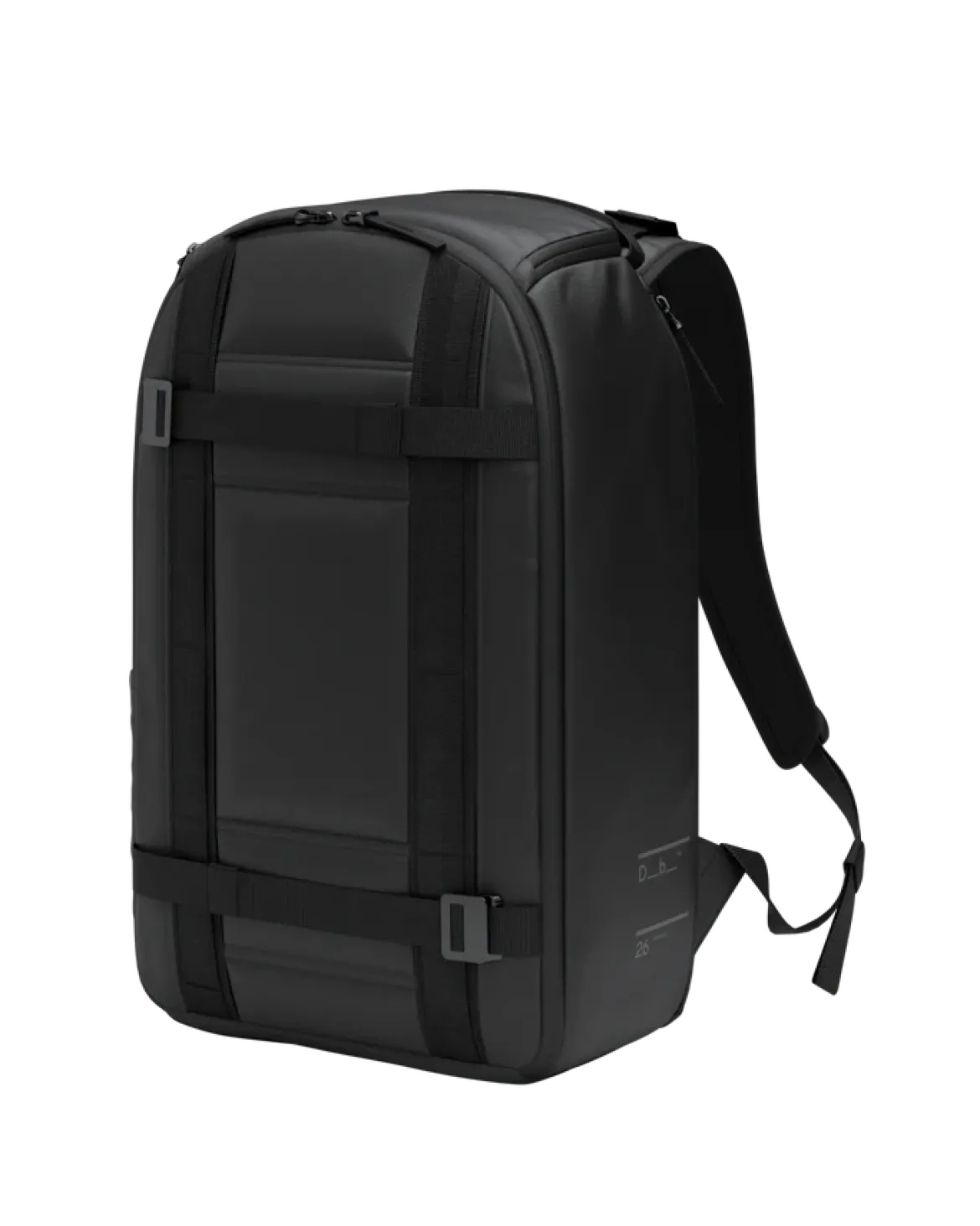 Db Unisex reppu Ramverk Backpack 26l, musta