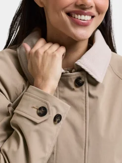 Didriksons naisten takki Lynn Jacket, vaalea beige