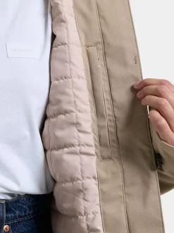 Didriksons naisten takki Lynn Jacket, vaalea beige
