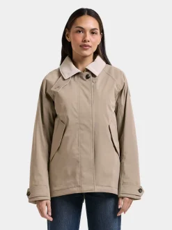 Didriksons naisten takki Lynn Jacket, vaalea beige