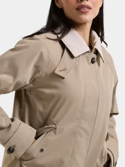 Didriksons naisten takki Lynn Jacket, vaalea beige