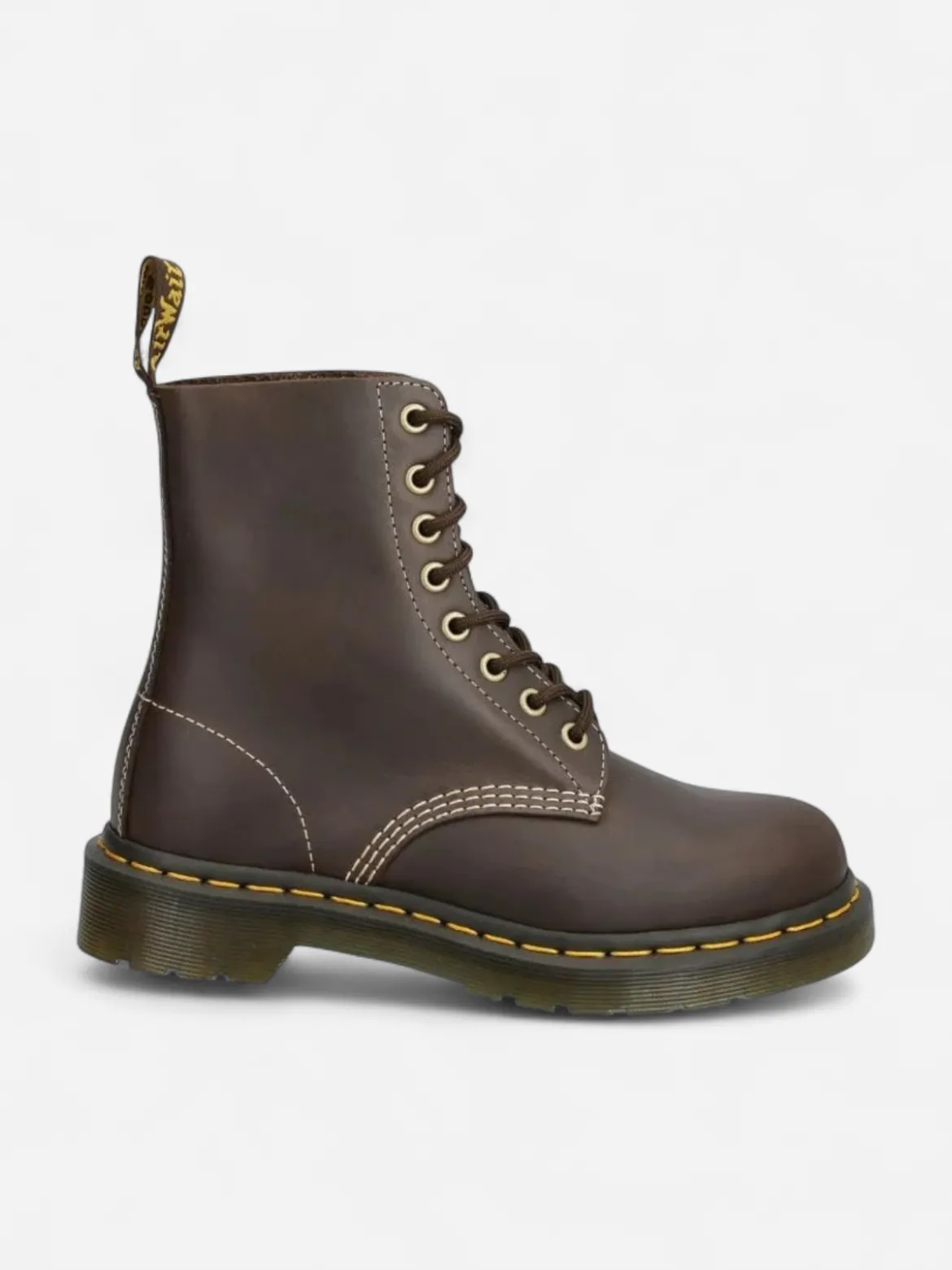 Dr. Martens kengät, 1460 Pascal Wyoming 8 Eye Boot Tummanruskea