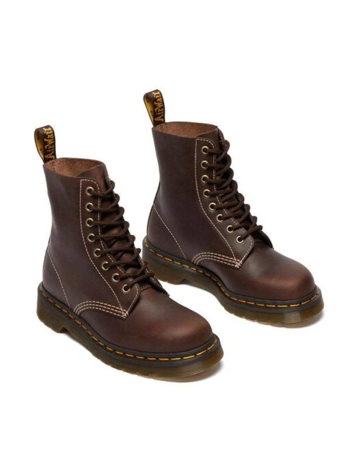 Dr. Martens kengät, 1460 Pascal Wyoming 8 Eye Boot Tummanruskea
